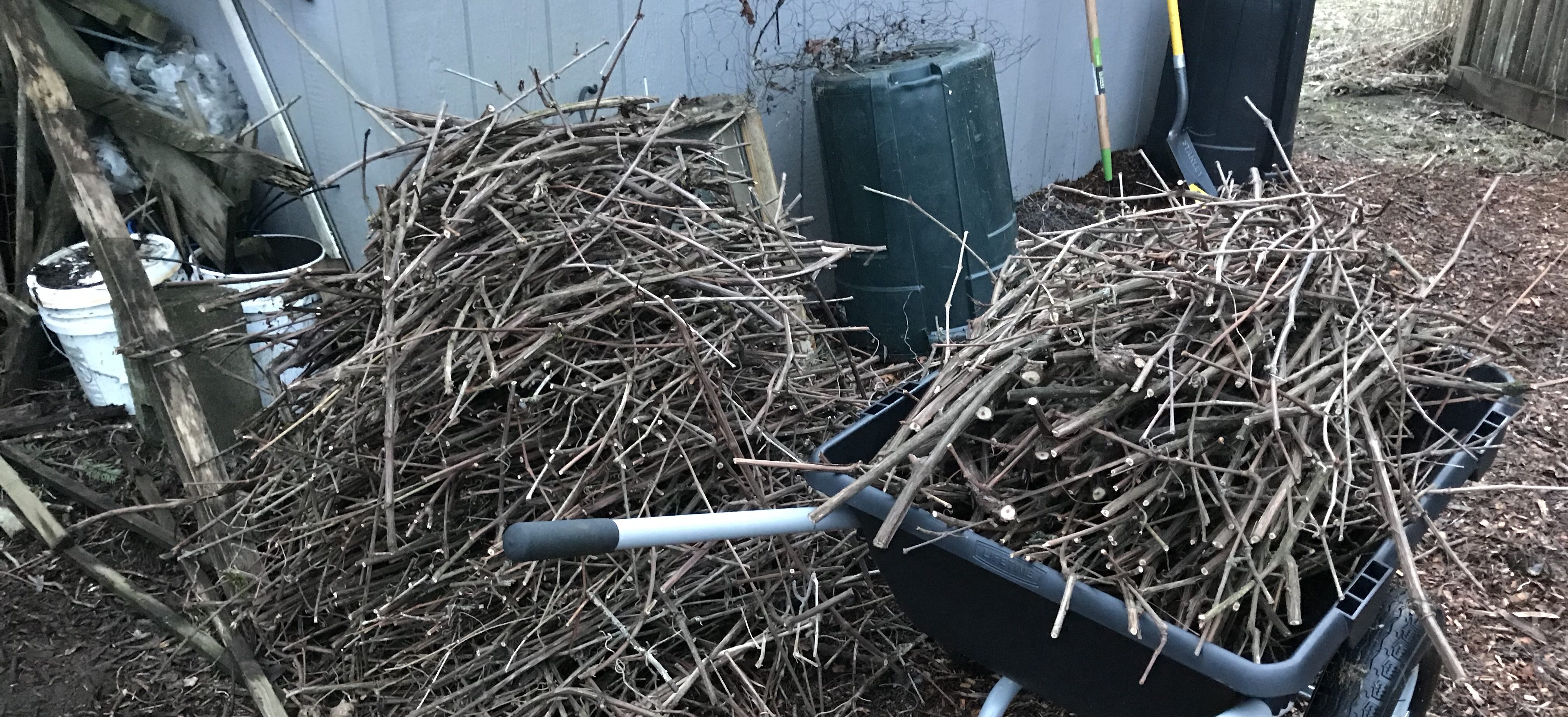 January 2018 Garden Prep